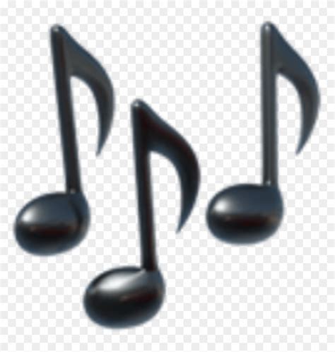 #musica #emoji #emojis #emojisticker - Music Note Emoji Clipart (#2494415) - PikPng