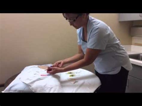 Hickman catheter Flushing - YouTube