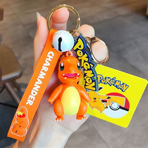 Pokemon Action Figure Pikachu Keychain - RykaMall