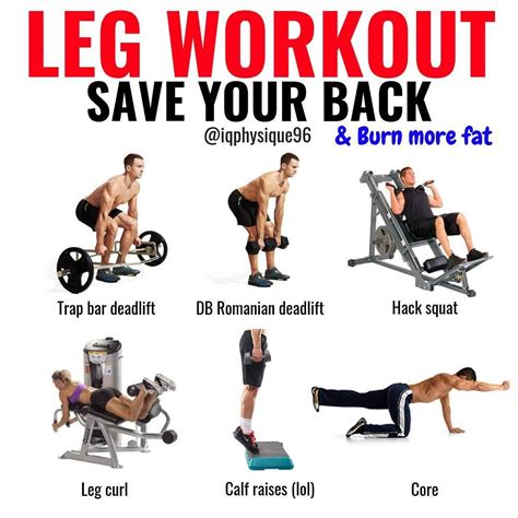 Build Massive Strong Legs & Glutes With This Amazing Workout And Tips ...