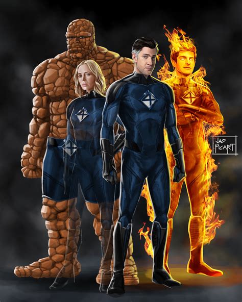 ArtStation - Fantastic Four Concept Art - (Marvel Cinematic Universe), Jao Picart | Fantastic ...