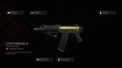 Contraband | COD Warzone and Modern Warfare Weapon Blueprint | Call of Duty