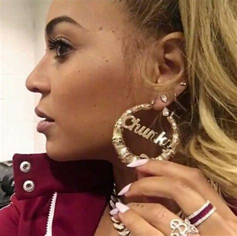 Beyoncé | Bamboo earrings, Beyonce, Beyonce queen