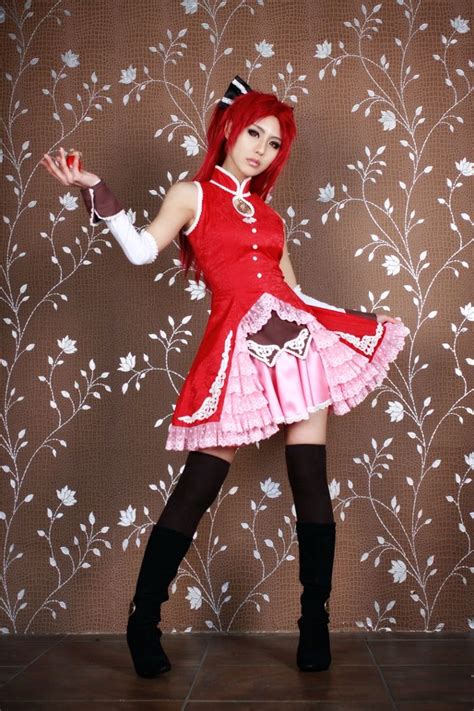 CosRain.Com TASHA＇s COSPLAY - Mahou Shoujo Madoka Magica | Sakura cosplay, Madoka magica, Kawaii ...