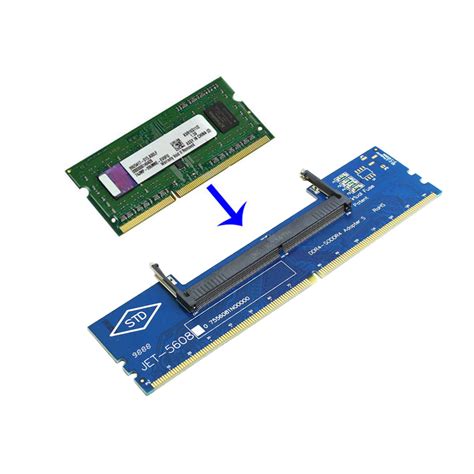 Laptop DDR4 RAM Memory To Desktop Converter Adapter Card 260P To 288P ...