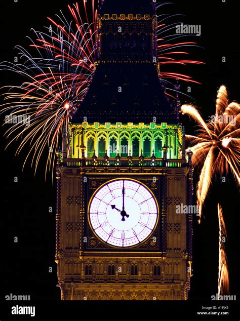 Big Ben & Fireworks Stock Photo, Royalty Free Image: 5892136 - Alamy