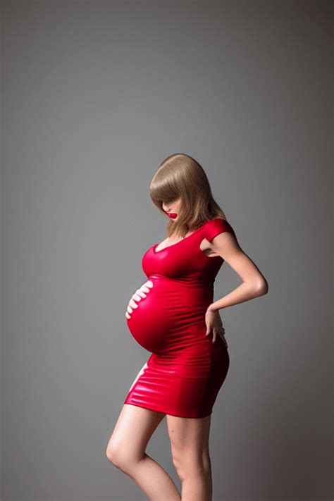 Pregnant Taylor Swift Graphic · Creative Fabrica