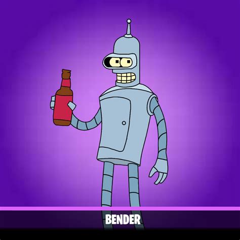 Bender (Futurama concept skin collab) : r/FortNiteBR