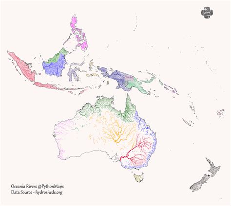 Mapping The World's River Basins By Continent - The News Intel