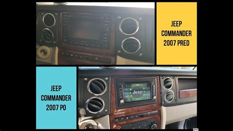 ANDROID Jeep Commander 2007 + BOSTON GPS WIFI - YouTube