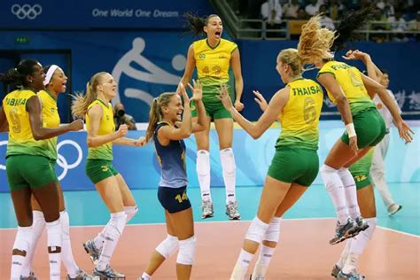 Brasil vence sin problemas 3-0 Argentina en el Voleibol Femenil Juegos ...