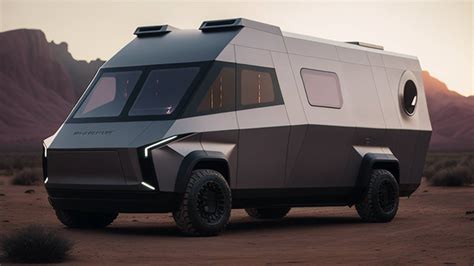 Tesla's Electric Passenger Van Prototype Could be the Ultimate Off-Grid ...