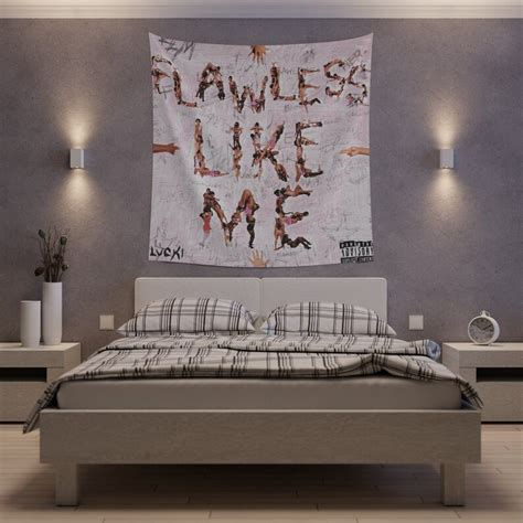 Lucki Tapestry Flawless Like Me Cover Lucki Decor Lucki Ecks - Etsy