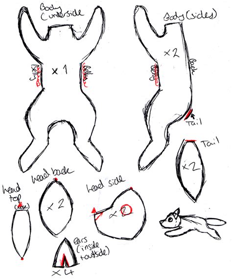 plush template sketch thingy by ripple09 on DeviantArt