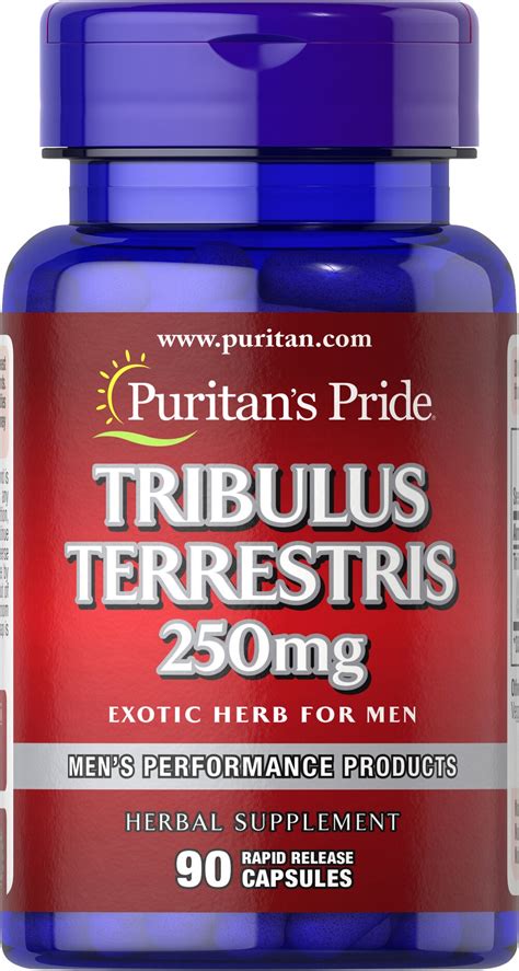 Tribulus Terrestris 250 mg, 90 Capsules (5255) | Puritan's Pride