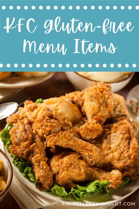 KFC Gluten-free Menu Items - Rachael Roehmholdt