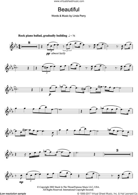 Beautiful sheet music for flute solo (PDF) v2