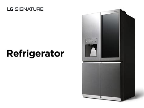 LG InstaView Door-in-Door Refrigerator | Products | LG SIGNATURE