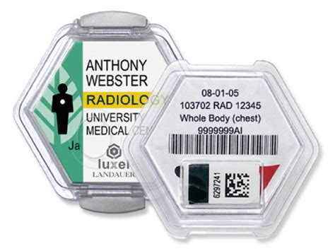 dosimetry - dosimeter badge - film badge - R. M. Wester & Associates, Inc.