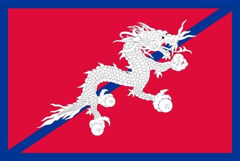 Flag of Nepal + Bhutan : r/vexillology