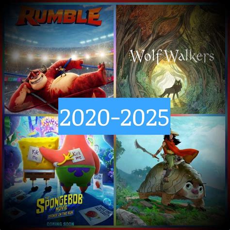 ⭐ Upcoming 2020-2025 Animated Films! ⭐ | Cartoon Amino