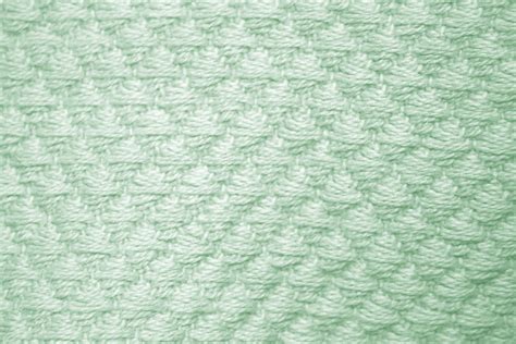 Green Diamond Patterned Blanket Close Up Texture – Photos Public Domain