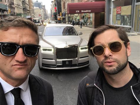 Casey Neistat on Twitter: "the 368 company car finally showed up. #RollsRoyce https://t.co ...