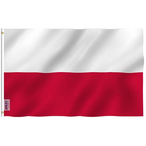 AnleyFly Breeze 3x5 Feet Poland Flag - Republic of Poland Flags ...