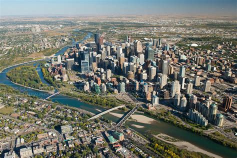 Aerial Photo | Calgary Skyline