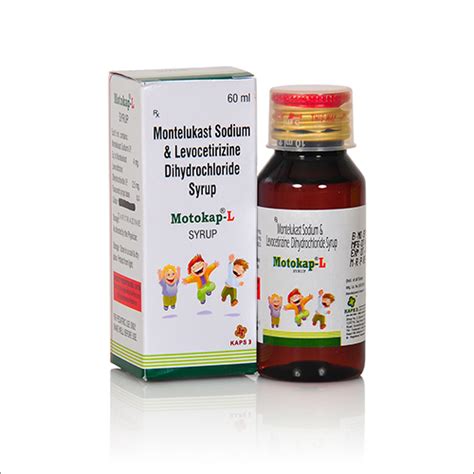 Montelukast Sodium And Levocetirizine Dihydrochloride Syrup at Best Price in Surendranagar ...