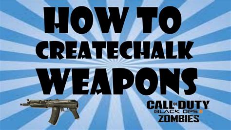 How To Build The Chalk Weapons On Buried BO2 - YouTube