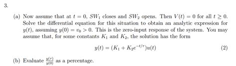 Solved Figure 1 represents an RC series circuit. In this | Chegg.com