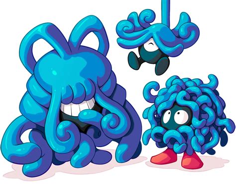 Download Cool Tangela Evolution Fan Art Wallpaper | Wallpapers.com