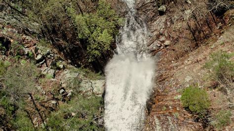 Drone Footage of a Waterfall · Free Stock Video