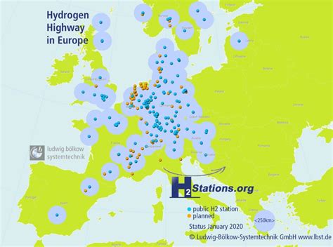 In 2019: 83 New Hydrogen Refuelling Stations Worldwide - FuelCellsWorks