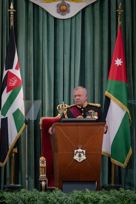 King Abdullah II of Jordan inaugurates the 19th Parliament’s third ...