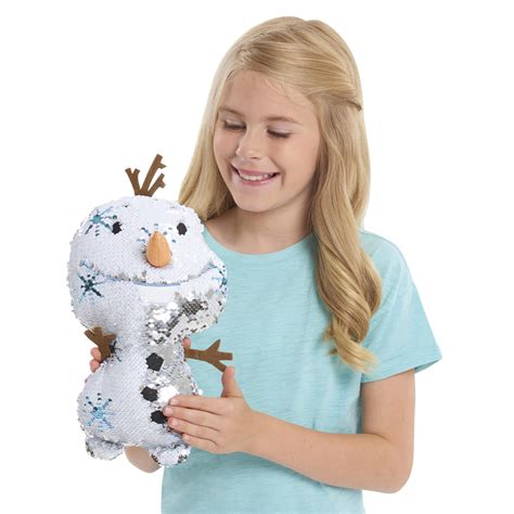 Amazon: Disney Frozen 2 Reversible Sequins Large Plush Olaf $4.99 (Reg ...