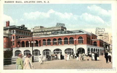 Haddon Hall Atlantic City, NJ Postcard