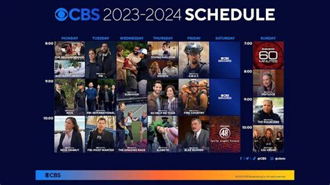 CBS Upfront 2023-24: Fall 2023 Schedule; The CW Summer Lineup Has Comedies - SitcomsOnline.com ...