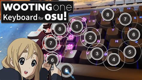 osu! with Flaretech Switches? (Wooting One Keyboard Review) - YouTube