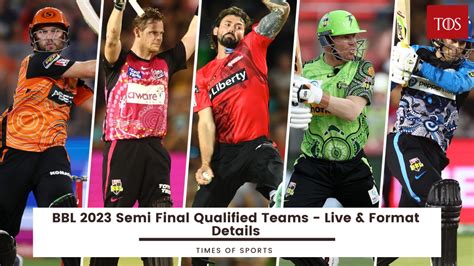 BBL 2023 Semi Final Qualified Teams - Live & Format Details