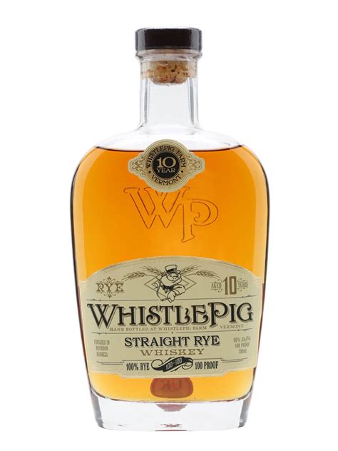 WhistlePig 10 Year Old Rye Whiskey : The Whisky Exchange