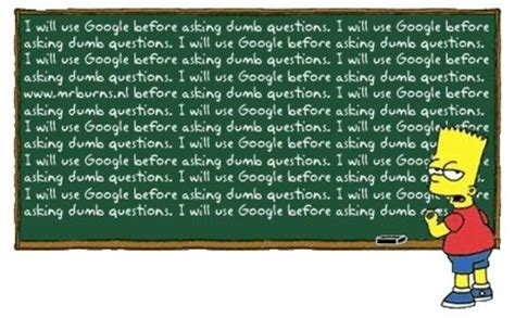 [Image - 484177] | Bart Simpson's Chalkboard Parodies | Know Your Meme