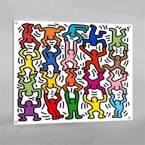 Keith Haring Dancing Figures in 2023 | Keith haring, Keith haring art ...