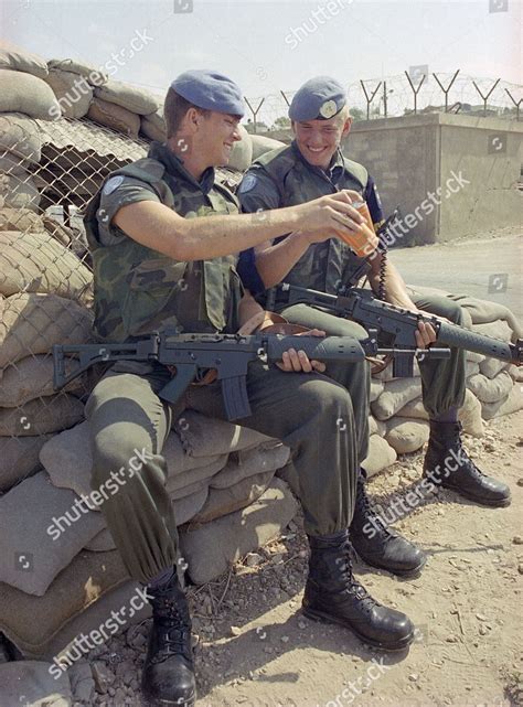 1988 Swedish Unifil Troops Armed Assault Editorial Stock Photo - Stock ...