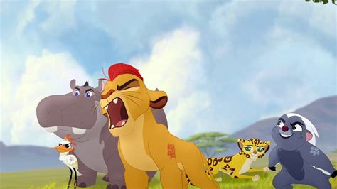 Kion's Roar of the Elders - The Search for Utamu | Lion Guard HD Clip - YouTube