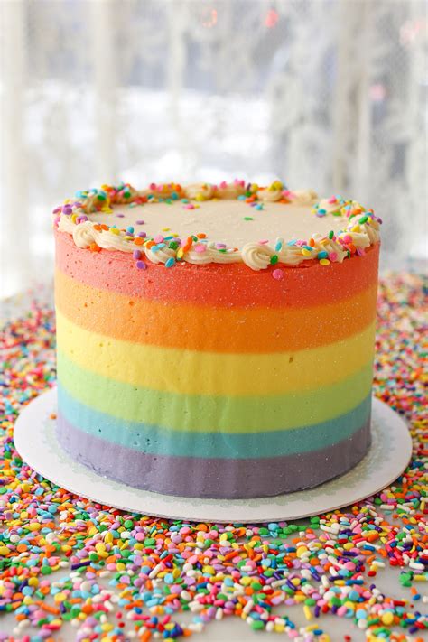 Rainbow Confetti Cake | Cake, Confetti cake, Desserts