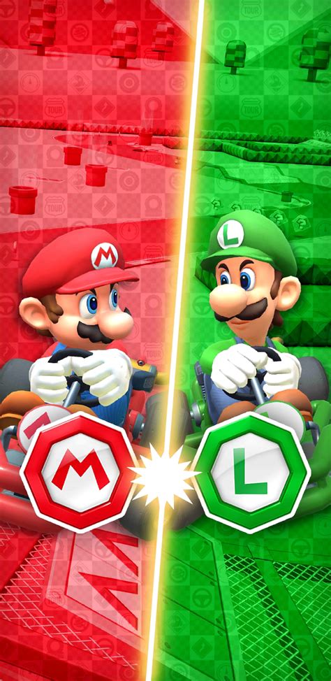 Mario vs. Luigi Tour | Mario Kart Tour Wiki | Fandom