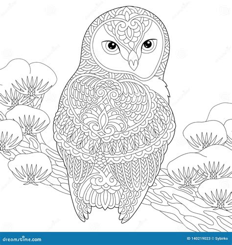 Owl Coloring Printable