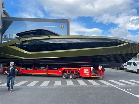 Conor McGregor Shows First Proper Look at Lamborghini Tecnomar Yacht ...